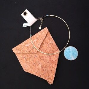 Anthropologie Pendant Wire Choker NWT